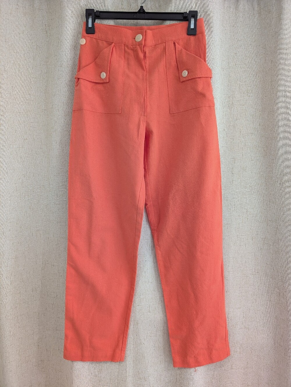 Ilana Kohn Hank Cotton Coral Pants Size 2